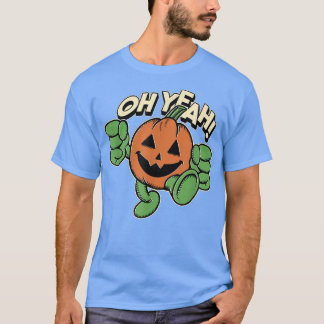 T-shirt Style rétro Jack-o'-lantern Trick ou traiter Hallo