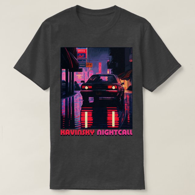 T-shirt Style rétro Kavinsky Design original 1 (Design devant)