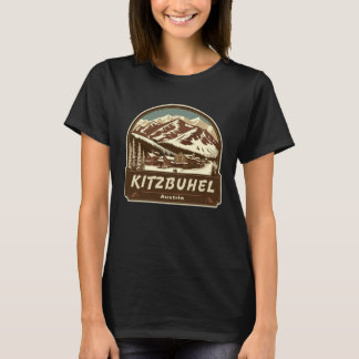 T-shirt Style rétro kitzbuhel Autriche extérieur