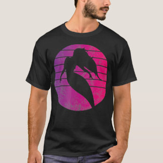 T-shirt Style Rétro Mermaid Vintage