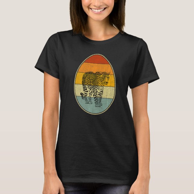 T-shirt Style Rétro OEuf de Pâques Graphique Drôle Ja (Devant)