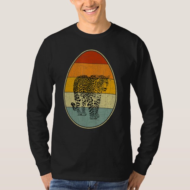 T-shirt Style Rétro OEuf de Pâques Graphique Drôle Ja (Devant)