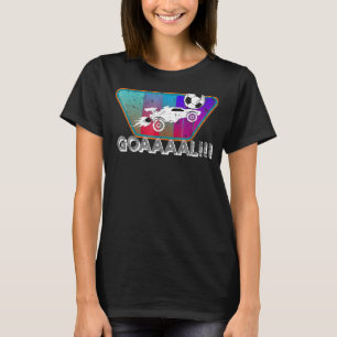 T-shirt Style Rétro Rocket Rc Soccer Car Amusant Joueur