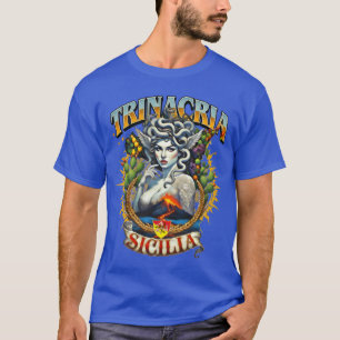 T-Shirt style rétro Trinacria