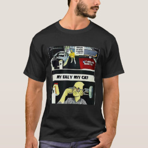T-shirt Style Rétro Vintage Bizarre Voiture Étrangère Publ