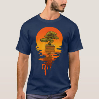 T-shirt Style rétro vintage Bonsai