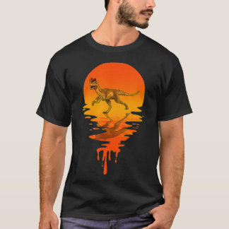 T-shirt Style rétro vintage Dilophosaurus