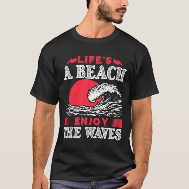 T-shirt Style Retro Wave 80s (Devant)