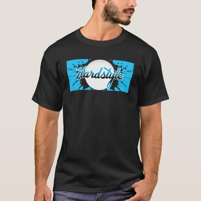 T-shirt Style rigide Rave Hardstyle tenue Rawstyle EDM 1 (Devant)