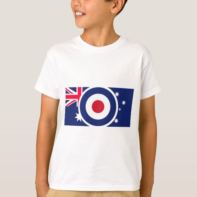 T-shirt Style Roundel Australia Target Scooter (Devant)