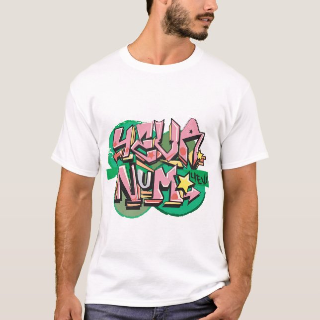 T-shirt style sauvage (Devant)
