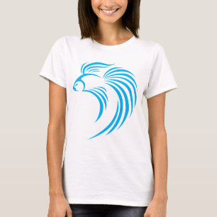 T-shirt Style siamois frais d'icône de logo de bruissemen