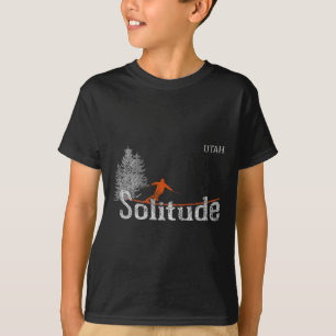 T-shirt Style Solitude 1980 Utah Ski Vintage