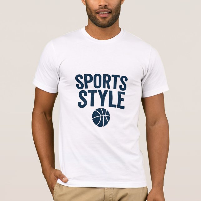 T-shirt Style Sport  (Devant)