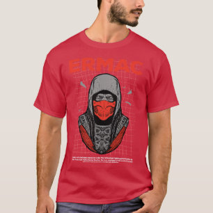 T-shirt Style Streetwear Ninja rouge