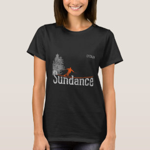 T-shirt Style Sundance des années 1980 Utah Ski Vintage
