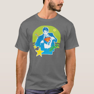 T-shirt Style Superman 80's