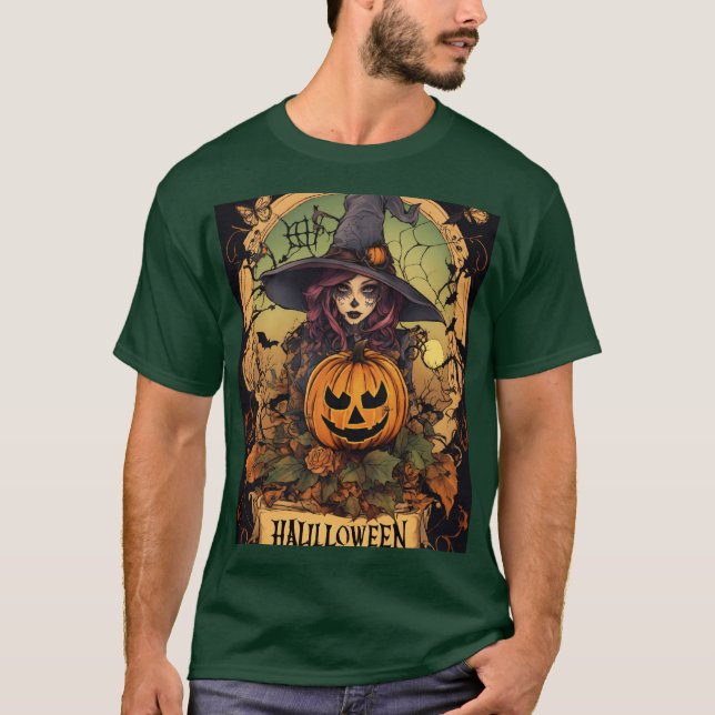 T-shirt Style tatouage Halloween (Devant)