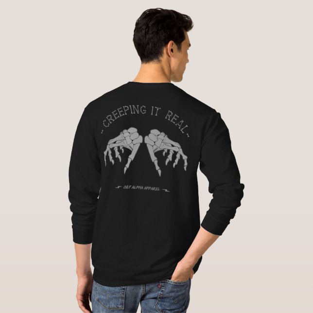 T-Shirt Style Tatouage 'Keep On Creepin' On (Dos entier)