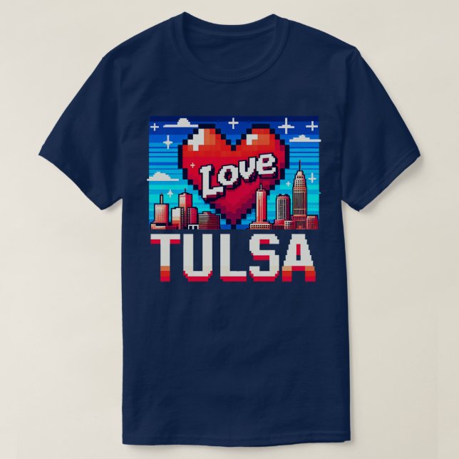 T-shirt Style Tulsa (Design devant)