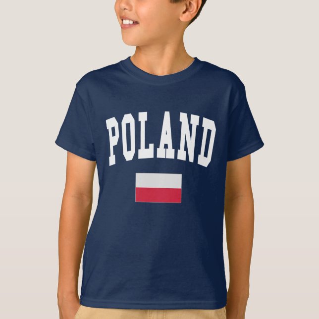 T-shirt Style universitaire polonais (Devant)