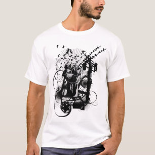 T-shirt Style Urbain Artistique Première Illustration Arti