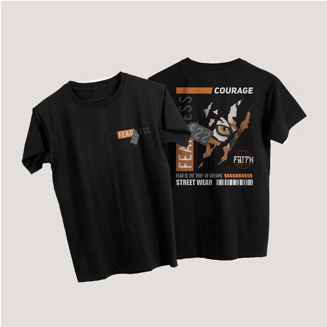 T-shirt Style urbain sans peur (Créateur téléchargé)