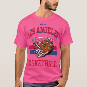 T-shirt Style Varsity du basket-ball de Los Angeles