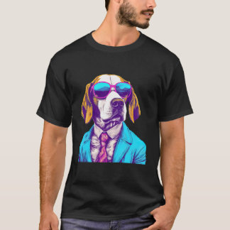 T-shirt Style Vintage chien beagle