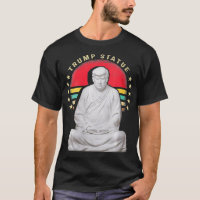 Style Vintage chinois féminin Trump Bouddha statue