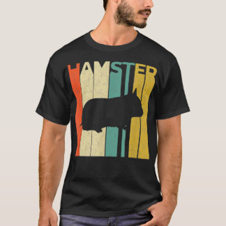 T-shirt Style vintage Hamster Rétro Animal Hamster Lover