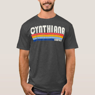 T-shirt Style Vintage les années 70 80s style Cynthiana Ke