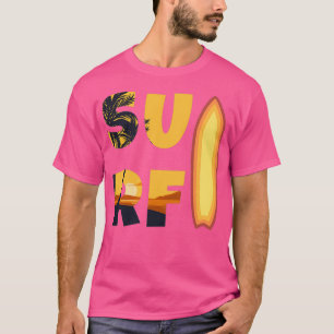 T-shirt Style vintage L'été approche Lets Surf