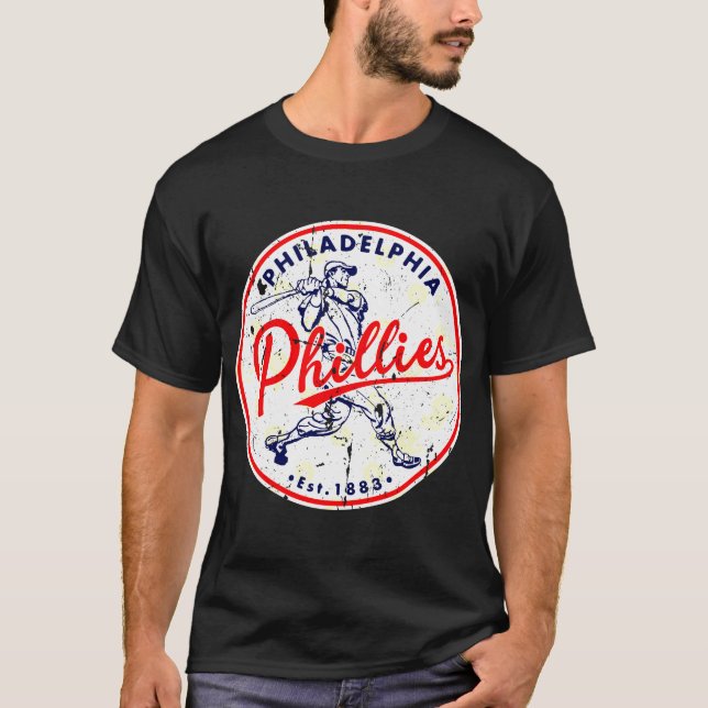 T-shirt Style vintage Philadelphia Philliesss (Devant)