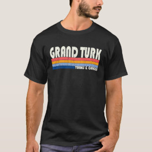 T-shirt Style Vintage rétro les années 70 années 80 Grand