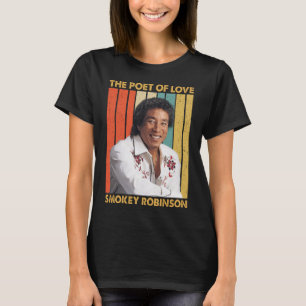 T-shirt Style vintage Smokey Robinson - Le Poète De L'Amou