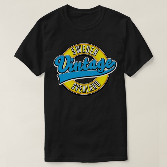 T-shirt Style vintage Svealand (Design devant)