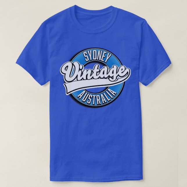 T-shirt Style Vintage Sydney Australie (Design devant)