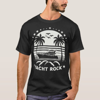 T-shirt Style Yacht Rock Retro 80s