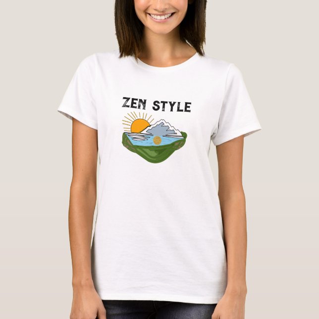 T-shirt Style Zen (Devant)