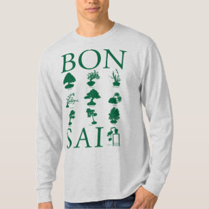 T-shirt Styles de base de l'arbre Bonsai