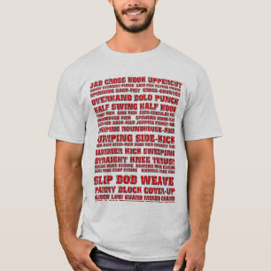 T-shirt styles kickboxing