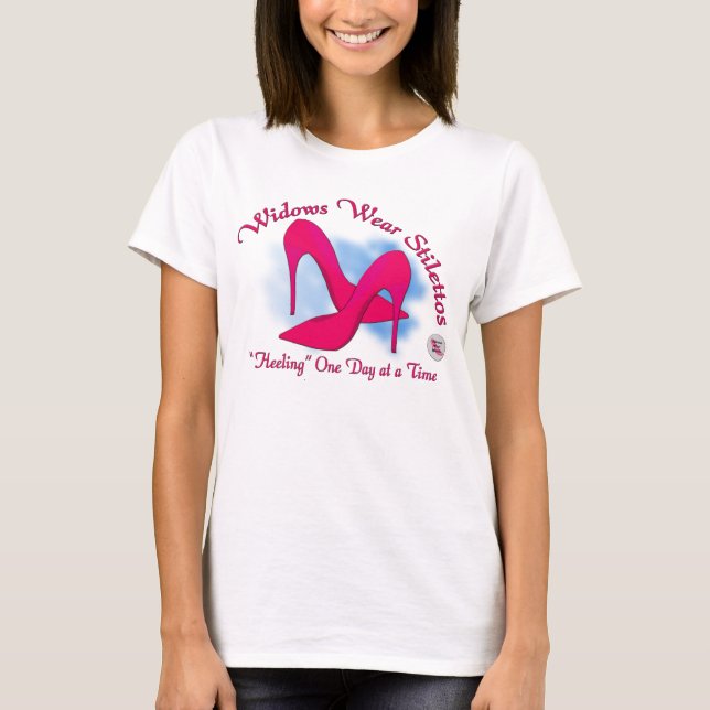 T-shirt Stylets d'usage de veuve (Devant)