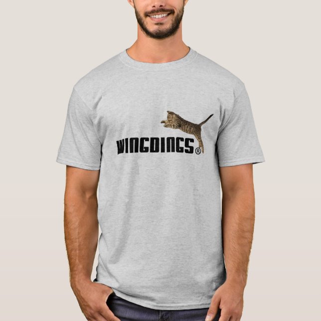 T-shirt stylisé de logo de fêtes (Devant)