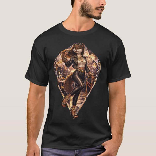 T-shirt Stylish Mink (Devant)
