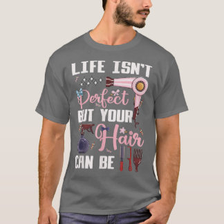 T-shirt Styliste des cheveux mignons Motivation Coiffeur