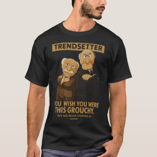 T-shirt Styller Waldorf Funny Characters in Suits retro