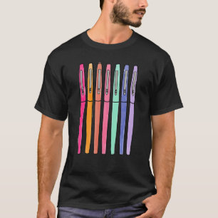 T-shirt Stylo à air Conception de l'enseignant