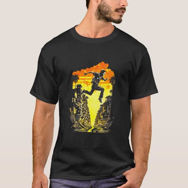 T-shirt Stylo Parkour 2023 (Devant)