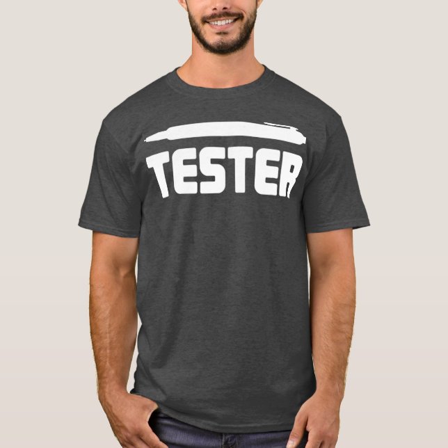 T-shirt Stylo    TesterPression Pentest (Devant)